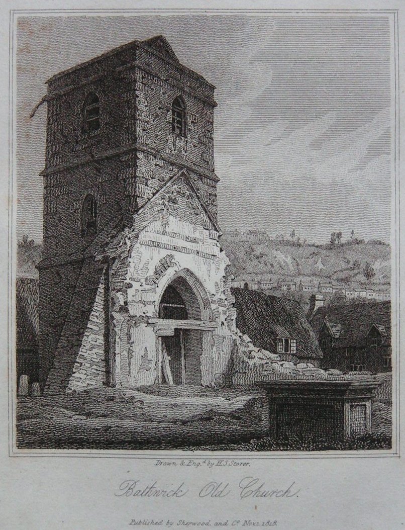 Print - Bathwick Old Church - Storer